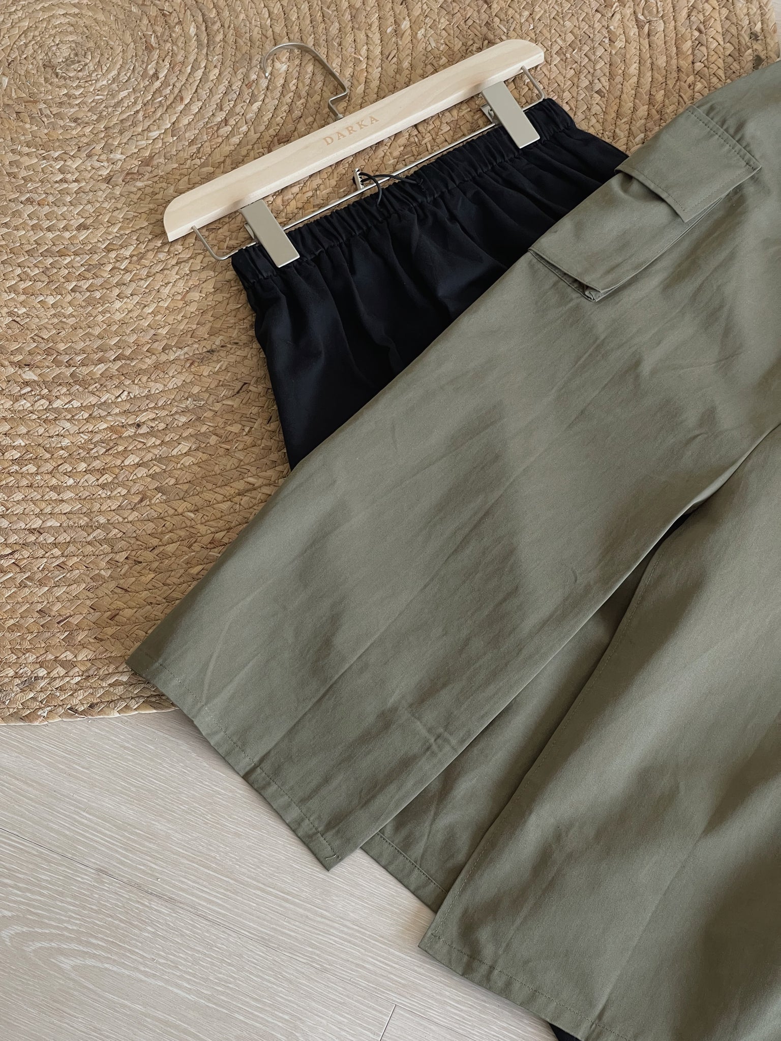 Pockets Cargo Skirt / 甜酷直筒工装裙