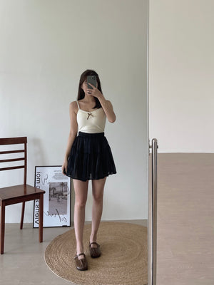 Ariel Gauze Skirt / 流光纱短裙