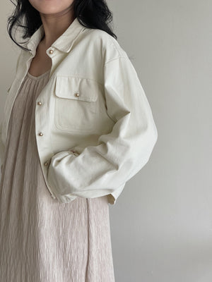 Cargo Cropped Jacket / 秋日系工装外套