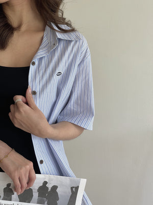 Elea Short Sleeve Shirt / 韩系小众短袖衬衫