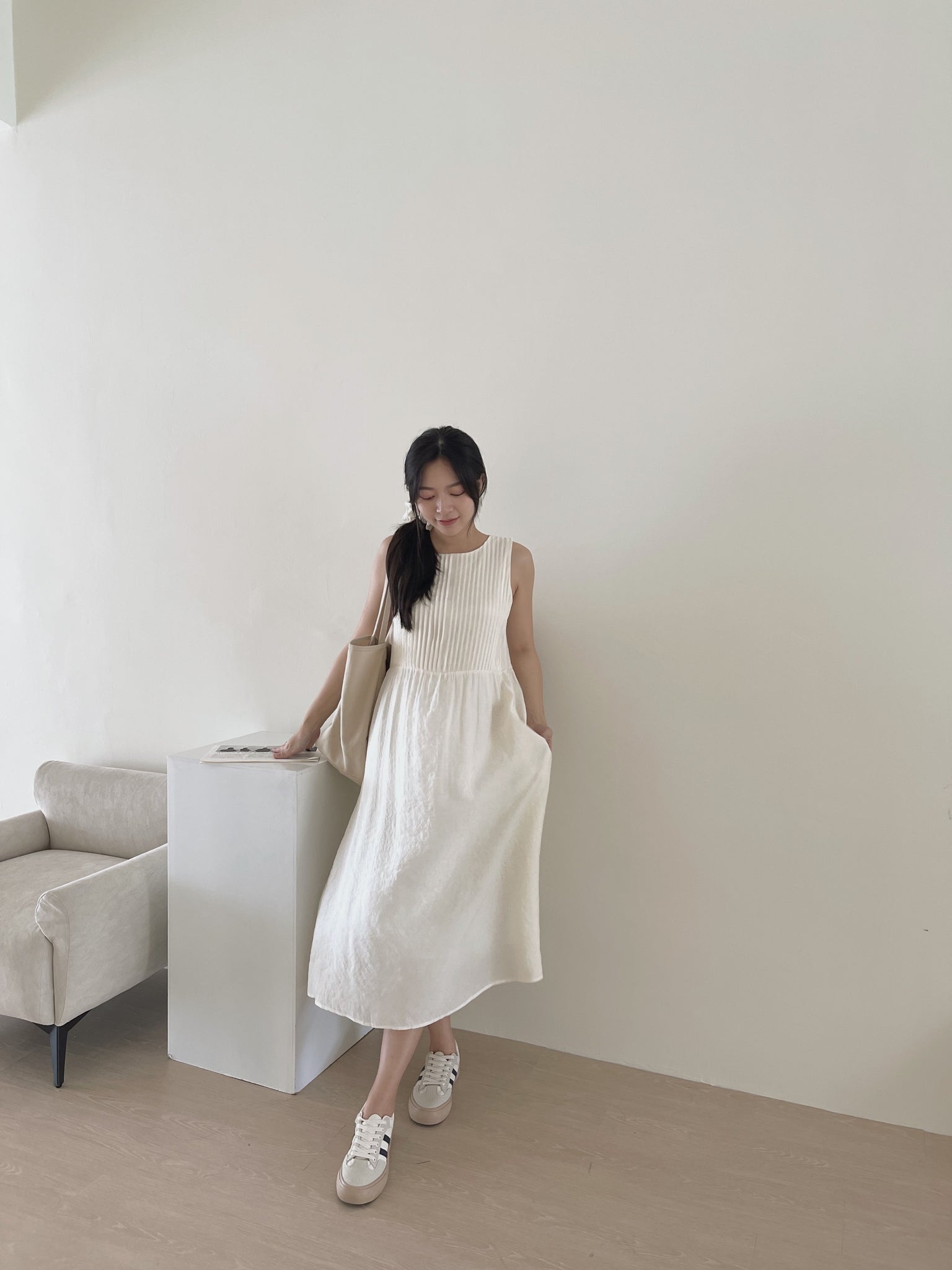 Sweety Muji Dress / 温婉甜心宽松连衣裙