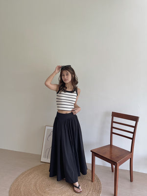 Maribel Flared Skirt / 显腰身宽摆半身裙