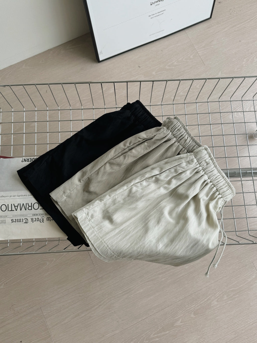 Yuli Short Pants / 纯色山本短裤