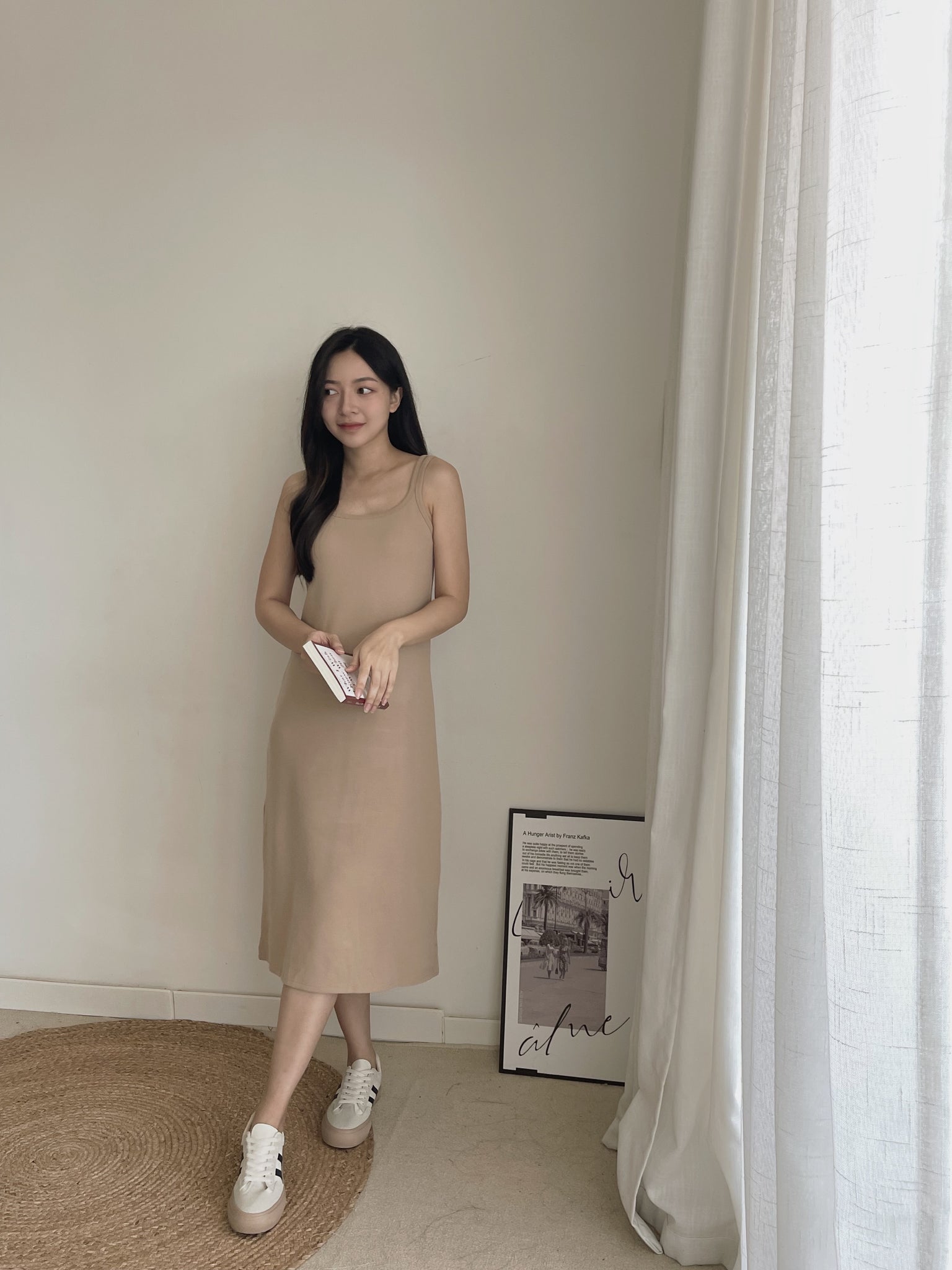 Plain Long Dress / 净色简约长裙